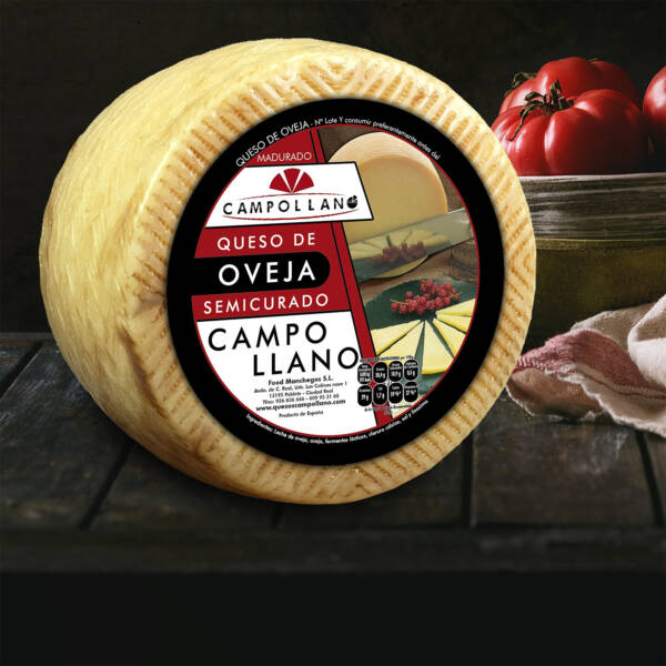 Queso de Oveja Pasteurizada Semi-Curado